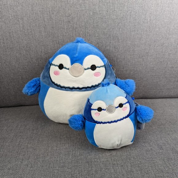 Squishmallows Other - Squishmallows Babs the Blue Jay Bundlle 5" and 8"